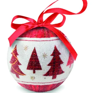 Kerstbal in schenkverpakking SNOWY - Afbeelding 2