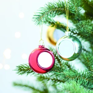 Sublimatie Kerstbal HAPPY BALL - Afbeelding 4