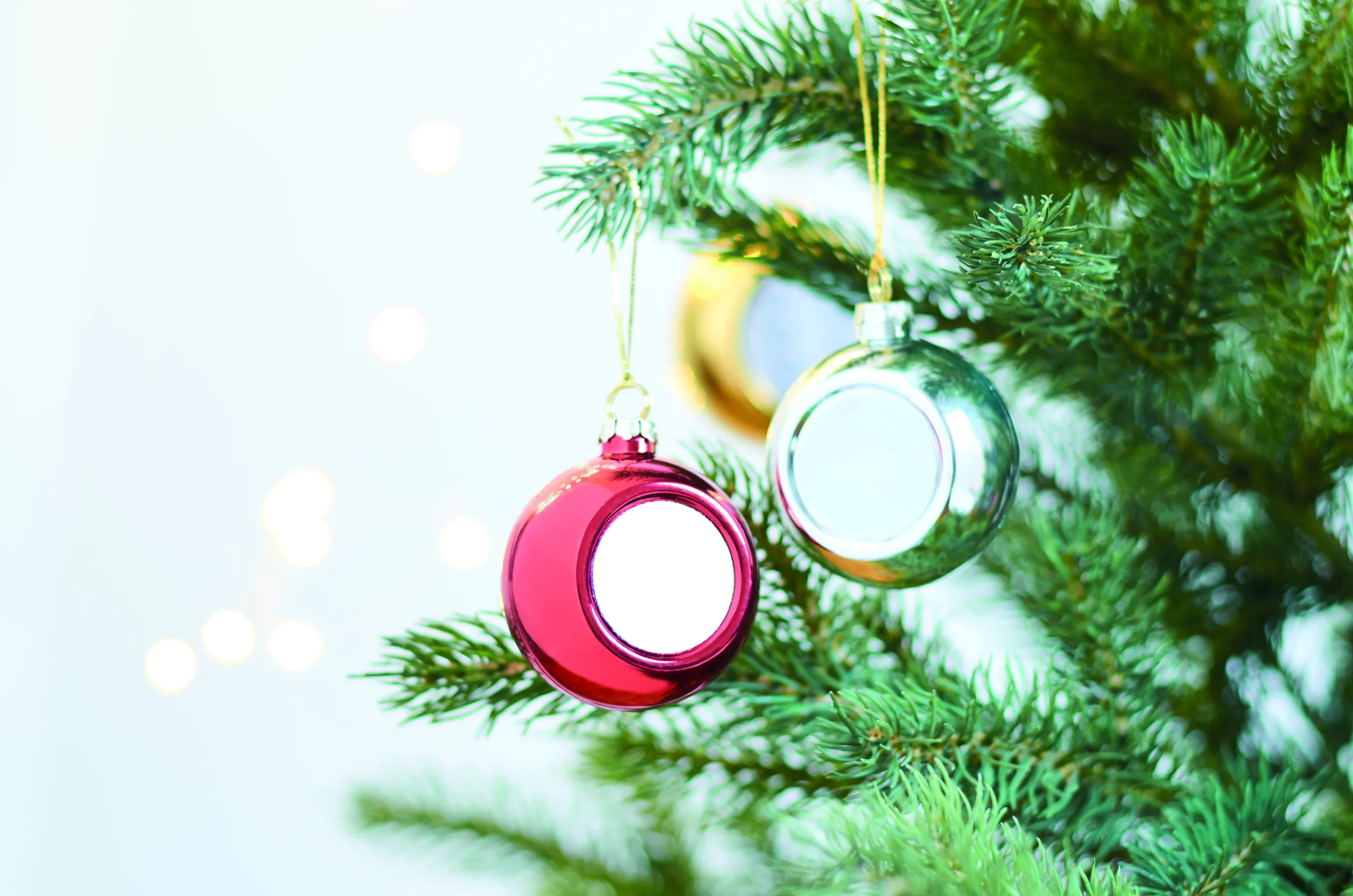 Sublimatie Kerstbal HAPPY BALL - Afbeelding 4